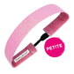 *Petite | Metallic Shimmer | 1 Inch Sweaty Bands Non Slip Headband
