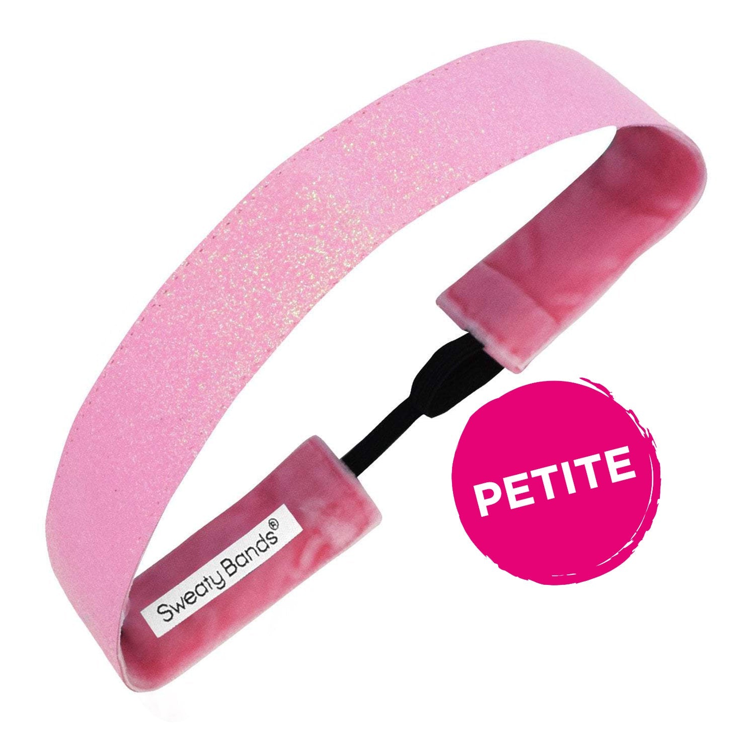 *Petite | Metallic Shimmer | 1 Inch Sweaty Bands Non Slip Headband