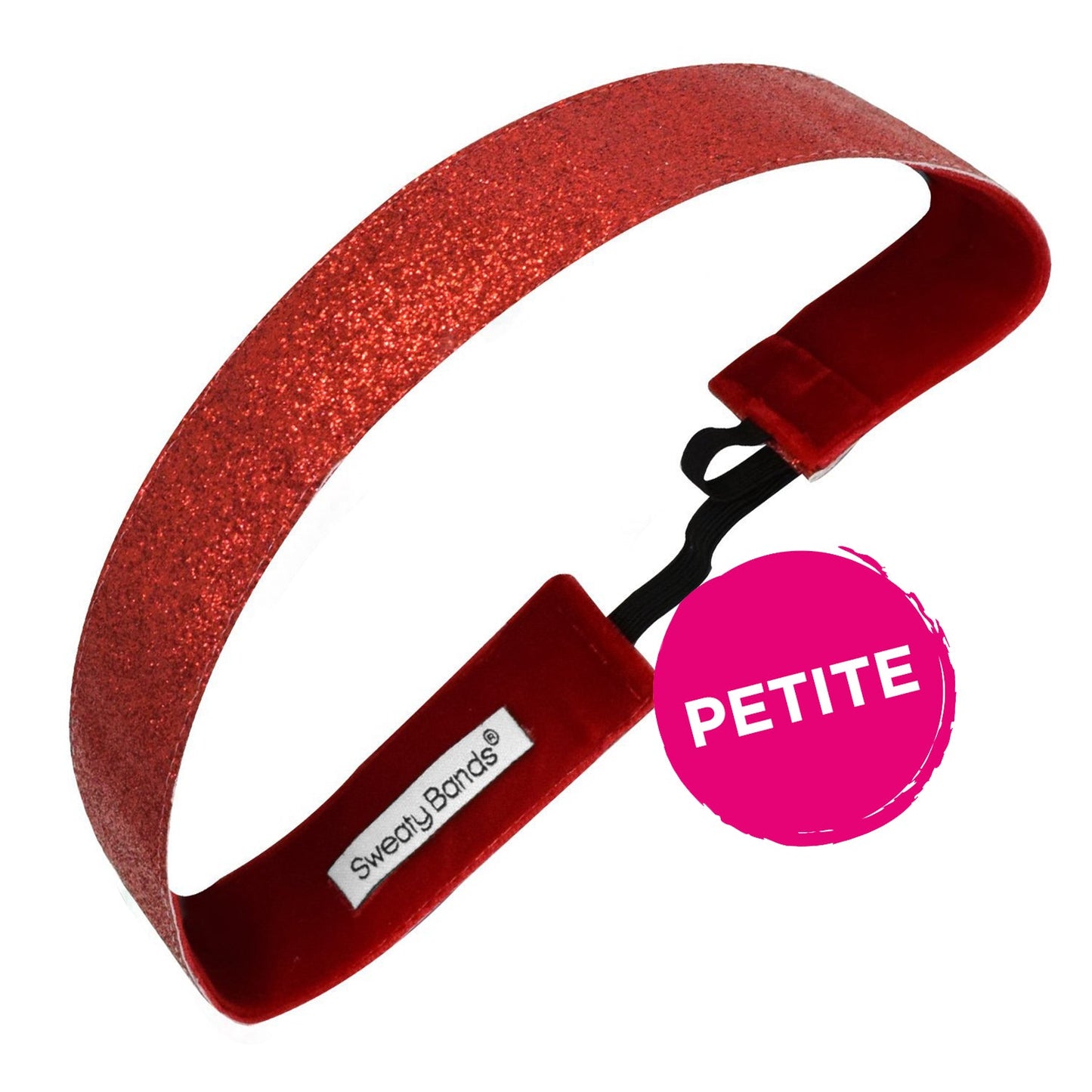 *Petite | Metallic Shimmer | 1 Inch Sweaty Bands Non Slip Headband