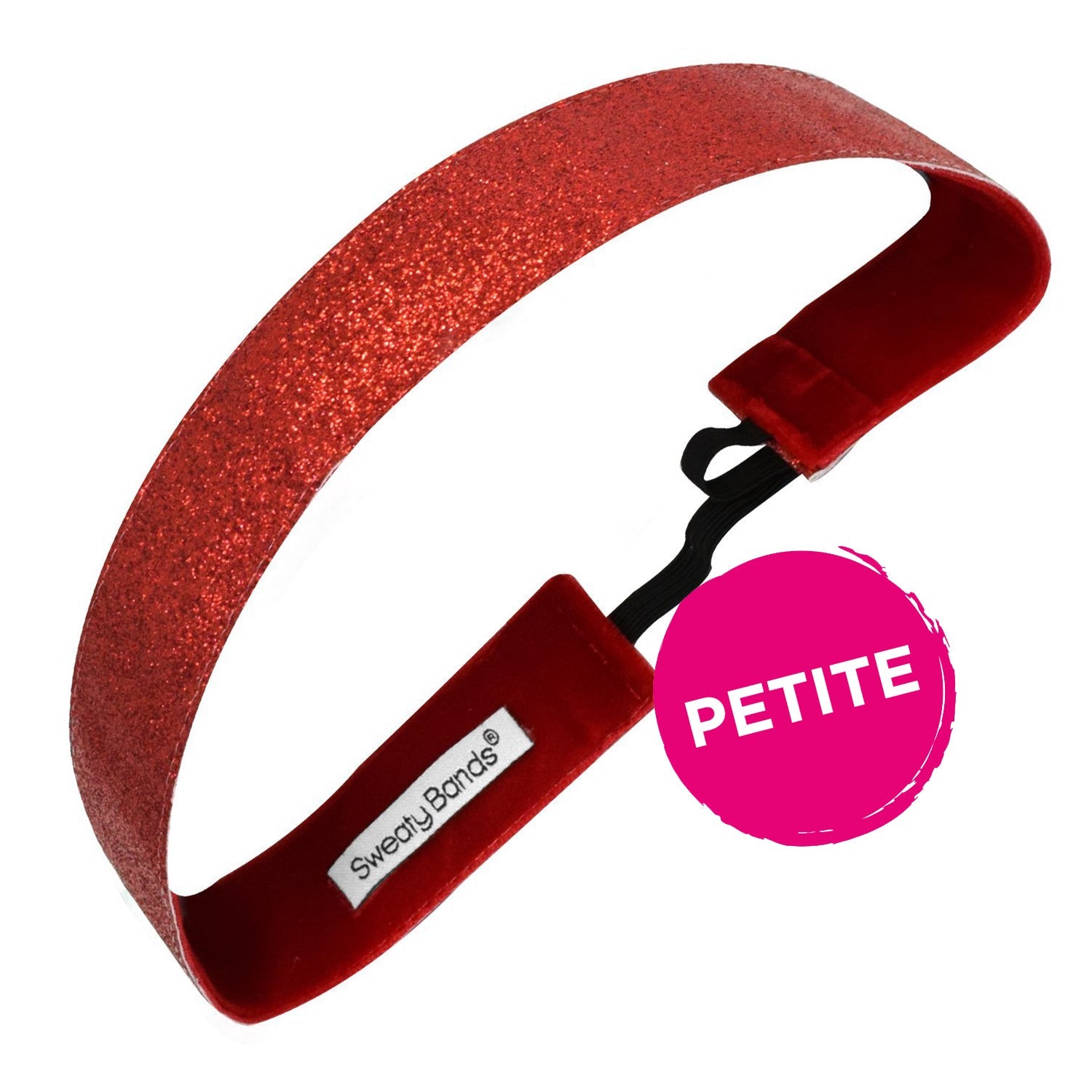 *Petite | Metallic Shimmer | 1 Inch Sweaty Bands Non Slip Headband