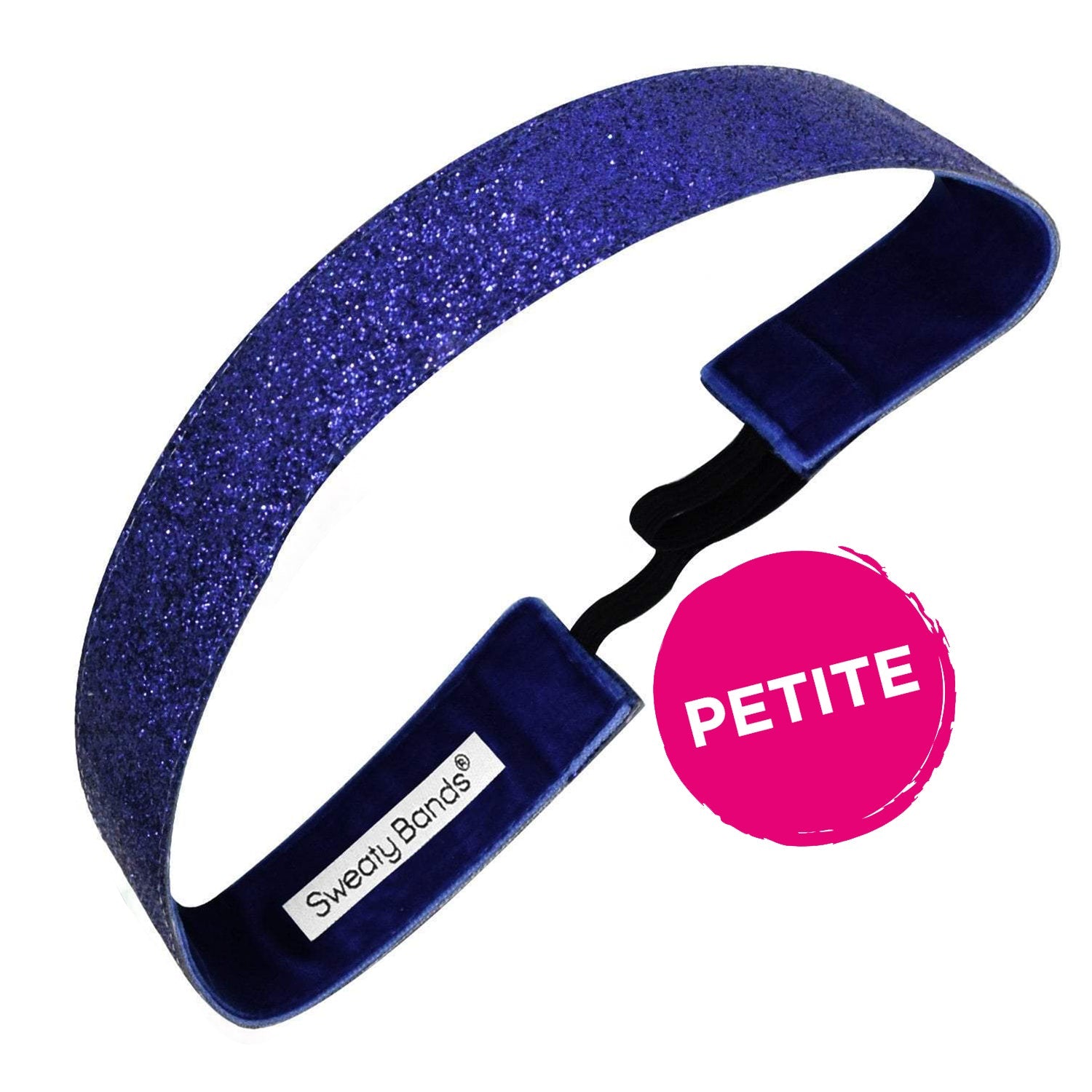 *Petite | Metallic Shimmer | 1 Inch Sweaty Bands Non Slip Headband