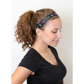 Petite | Once Upon A Run | Black | 1 Inch Sweaty Bands Non Slip Headband