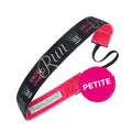 Petite | Once Upon A Run | Black | 1 Inch Sweaty Bands Non Slip Headband