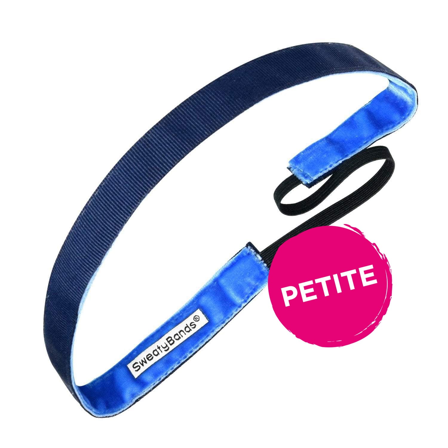 Petite | Rock Solid | 5/8 Inch Sweaty Bands Non Slip Headband