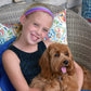 Petite | Watercolors | 1 Inch Sweaty Bands Non Slip Headband