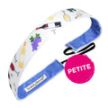 Petite | Wine and Grapes | White | 1 Inch Sweaty Bands Non Slip Headband