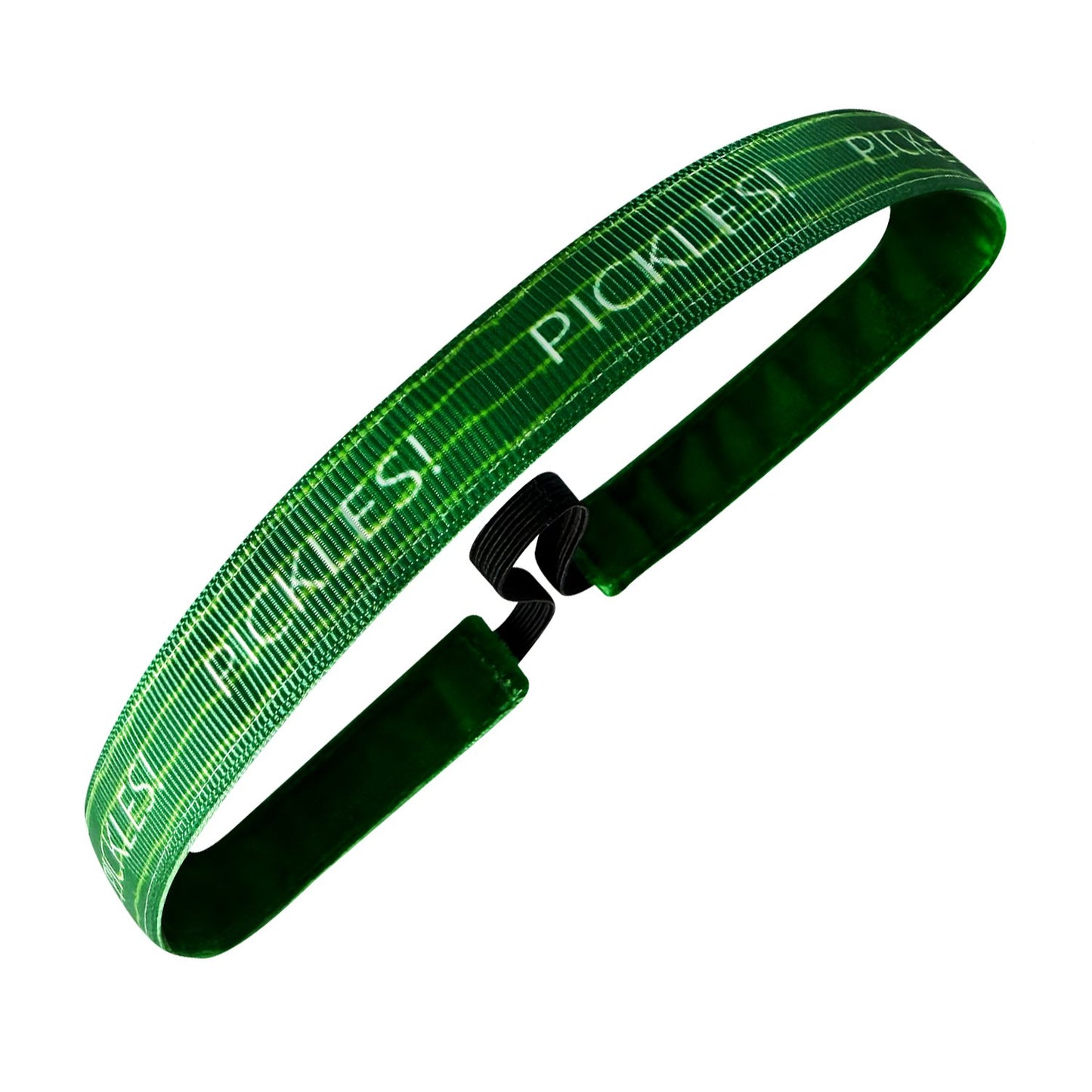 Pickles | Green | 5/8 Inch Sweaty Bands Non Slip Headband