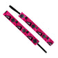 Pom Pom Power Cheerleading | Pink, Black | 1 Inch Sweaty Bands Non Slip Headband