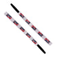 Red, White and 250 | Red, White, Blue | 5/8 Inch Sweaty Bands Non Slip Headband