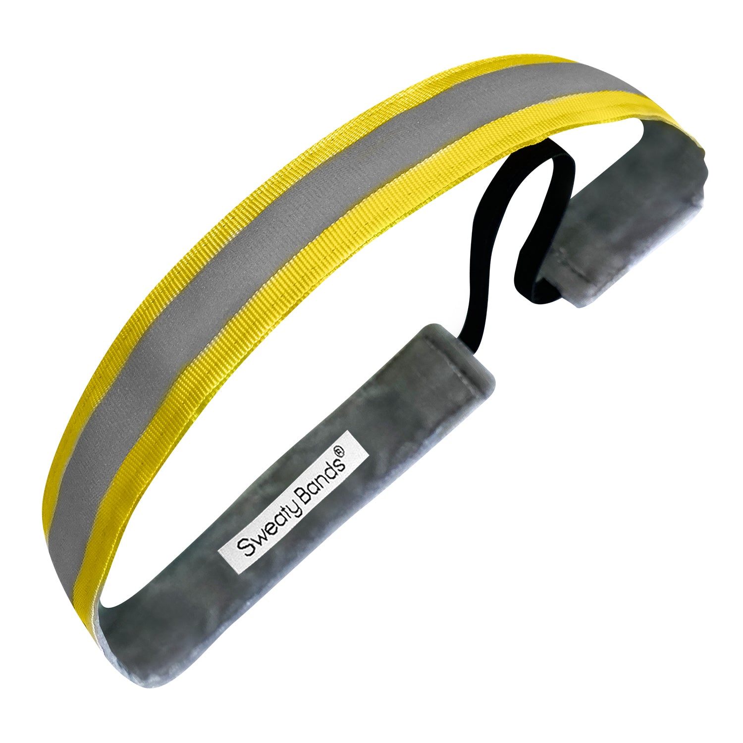 Reflective Runner | 1 Inch Sweaty Bands Non Slip Headband