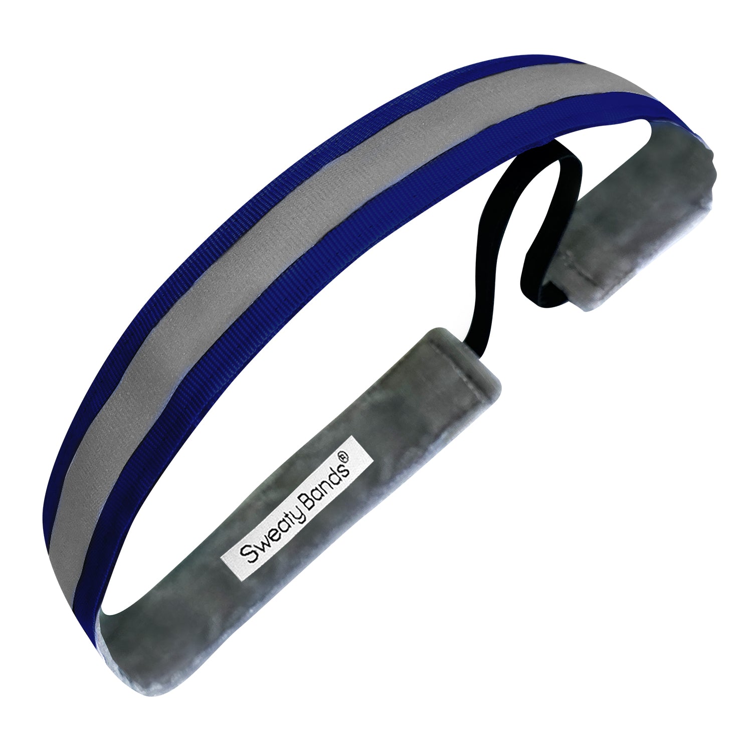 Reflective Runner | 1 Inch Sweaty Bands Non Slip Headband