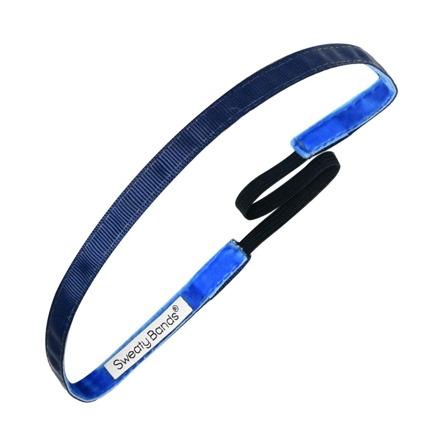 Rock Solid | 3/8 Inch Sweaty Bands Non Slip Headband