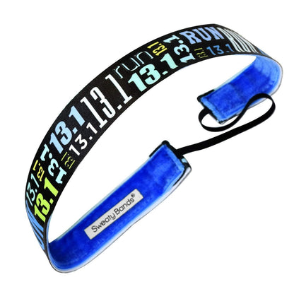 Run 13.1 | 1 Inch Sweaty Bands Non Slip Headband