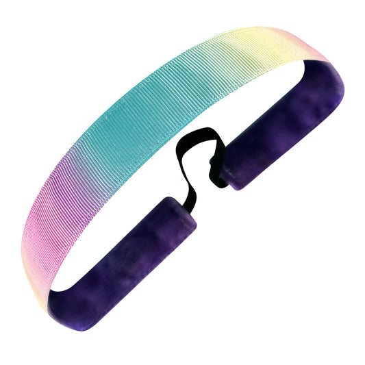 Sherbet  | Pastel | 1 Inch Sweaty Bands Non Slip Headband