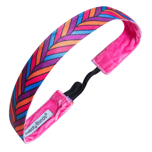 Sick and Twisted | 1 Inch Sweaty Bands Non Slip Headband