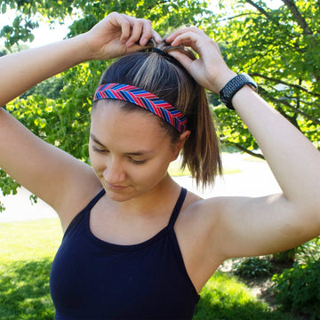 Sweaty Bands Sick and Twisted | Non-Slip Velvet-Lined Headbands display picture 1