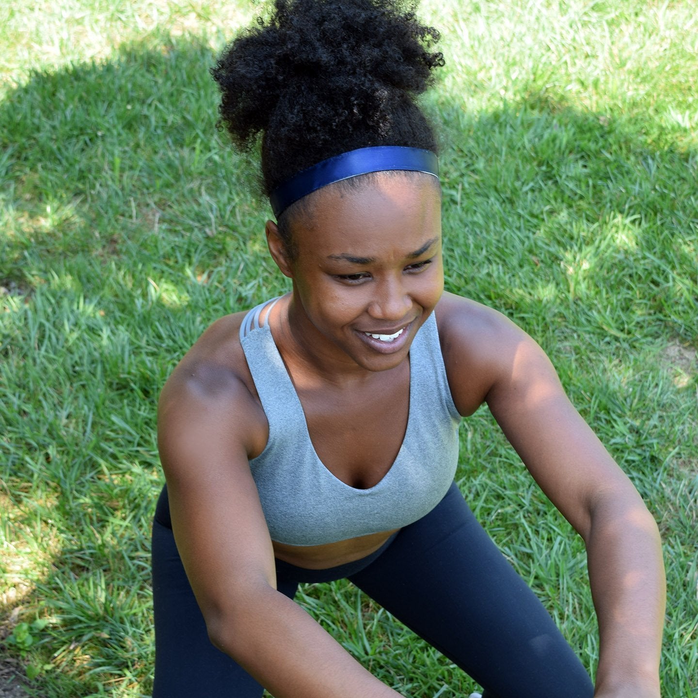 Simply Satin | 1 Inch Sweaty Bands Non Slip Headband