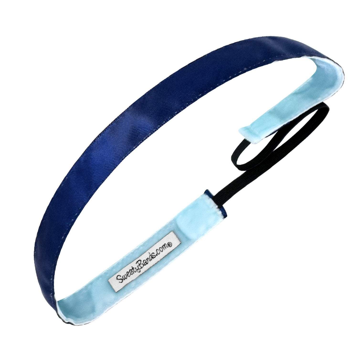Simply Satin | 5/8 Inch Sweaty Bands Non Slip Headband