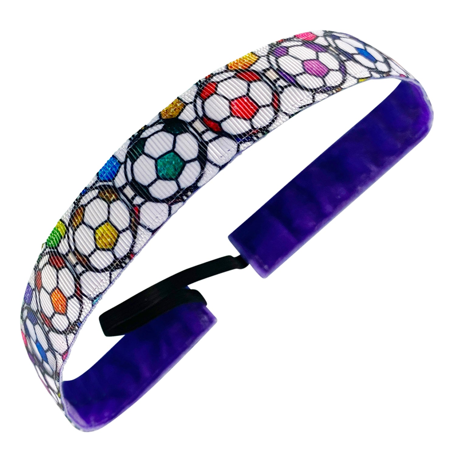 Soccer Star | Multi | 1 Inch Sweaty Bands Non Slip Headband