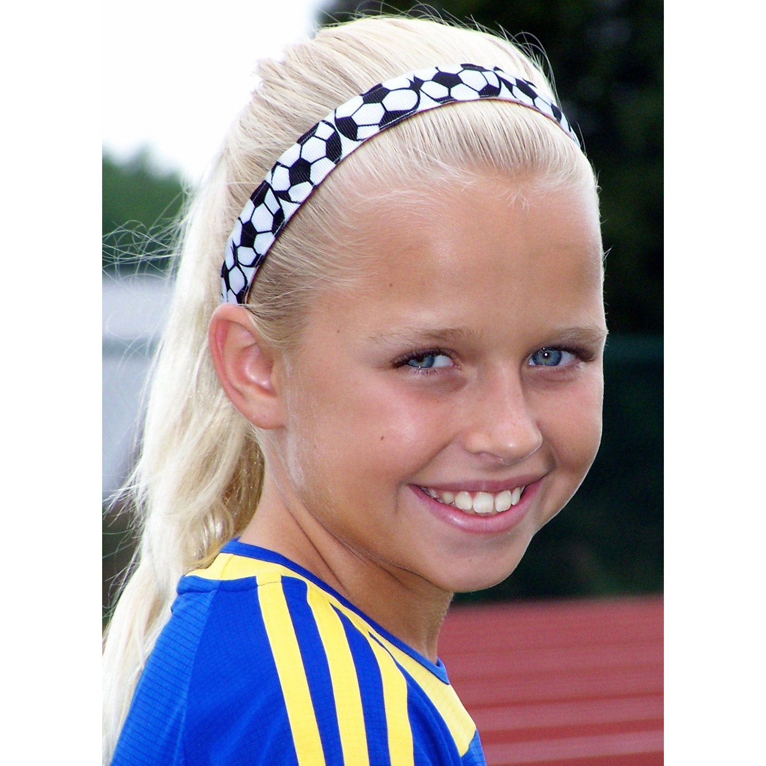 *Sports | Soccer Star | 1 Inch Sweaty Bands Non Slip Headband