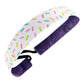 Sprinkles | White, Multi | 1 Inch Sweaty Bands Non Slip Headband