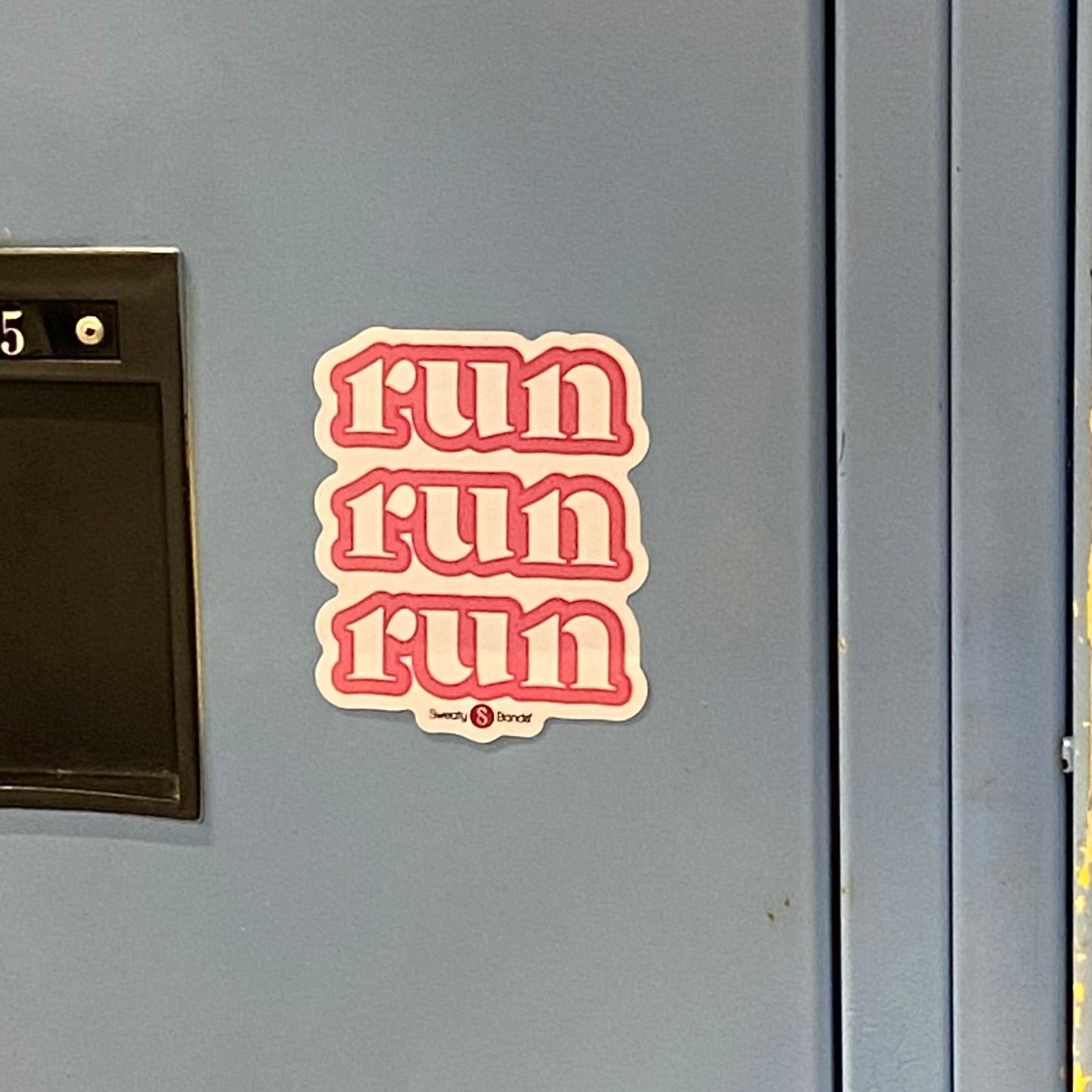 Stickers | Run Run Run Sweaty Bands Non Slip Headband