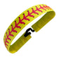 Strike Zone Softball | Yellow, Red | 1 Inch Sweaty Bands Non Slip Headband
