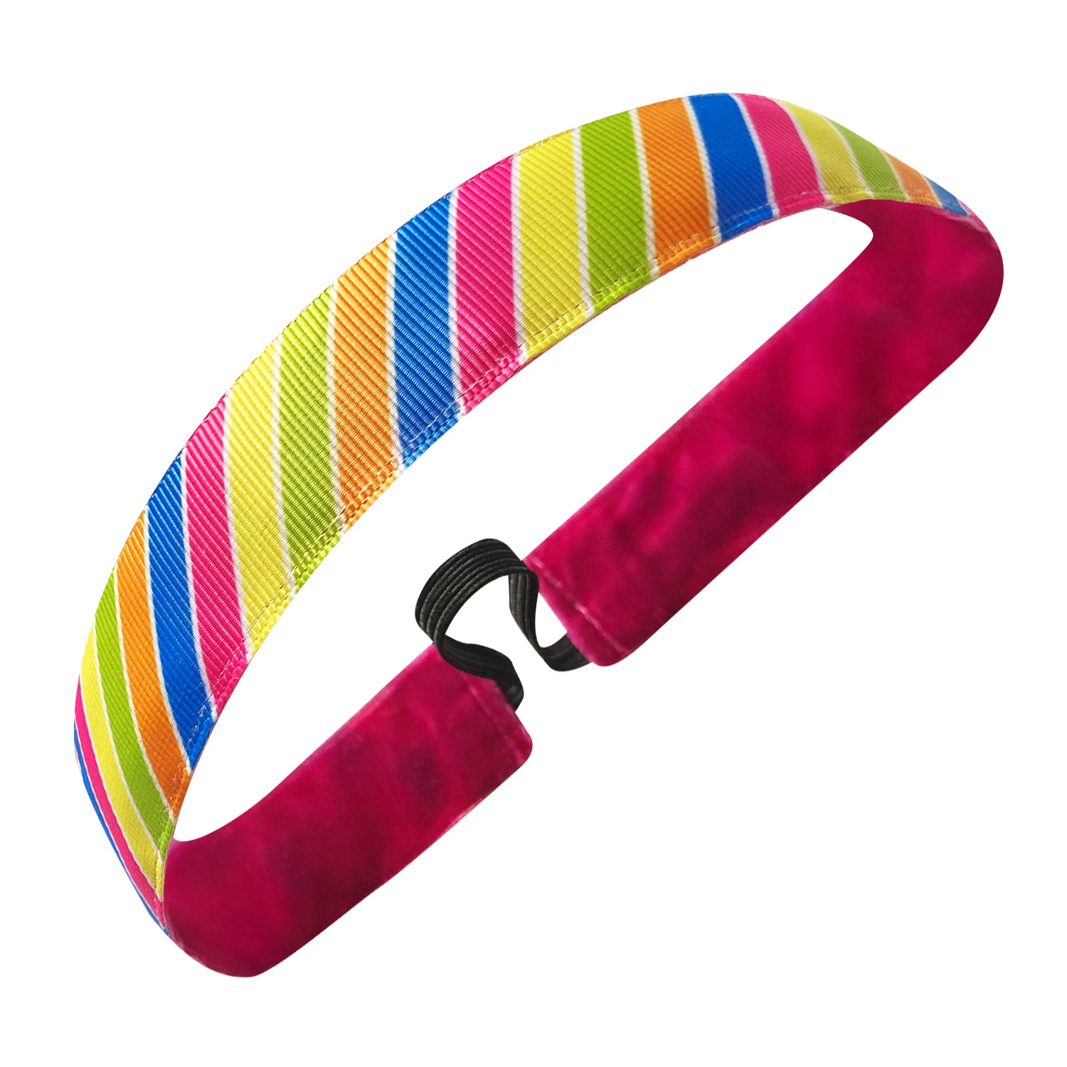 Stripe Hype | Multi | 1 Inch Sweaty Bands Non Slip Headband