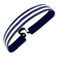Stripe Tease | 1 Inch Sweaty Bands Non Slip Headband