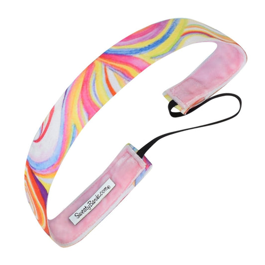 *Sunsoaked |1 Inch Sweaty Bands Non Slip Headband