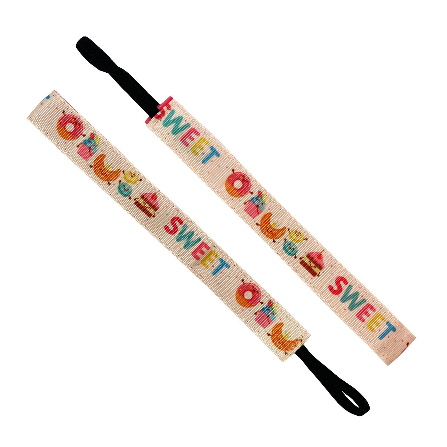 Sweet Treats | Multi | 1 Inch Sweaty Bands Non Slip Headband