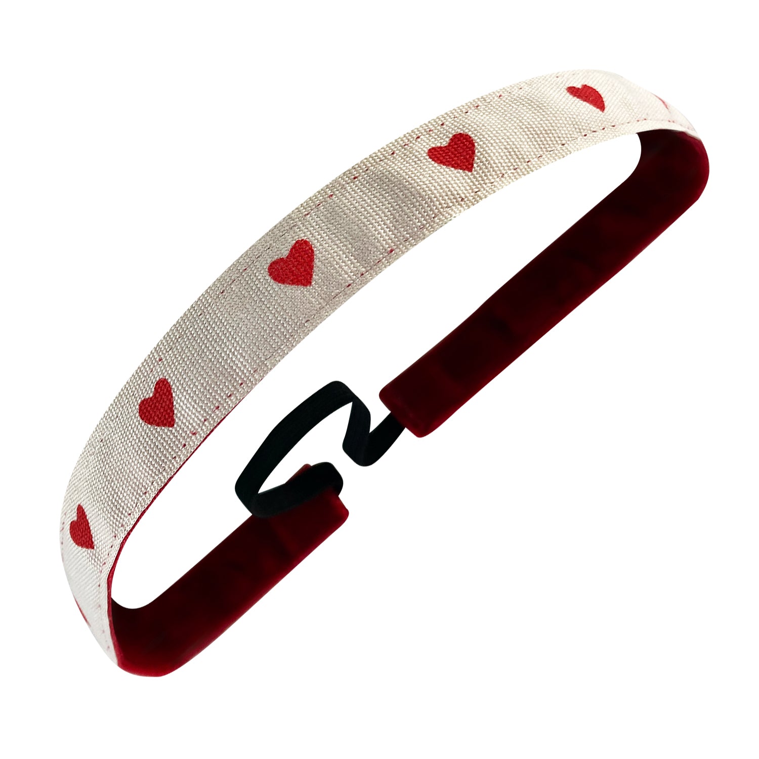 Valentine | You Melt My Heart | Champagne, Red | 5/8 Inch Sweaty Bands Non Slip Headband