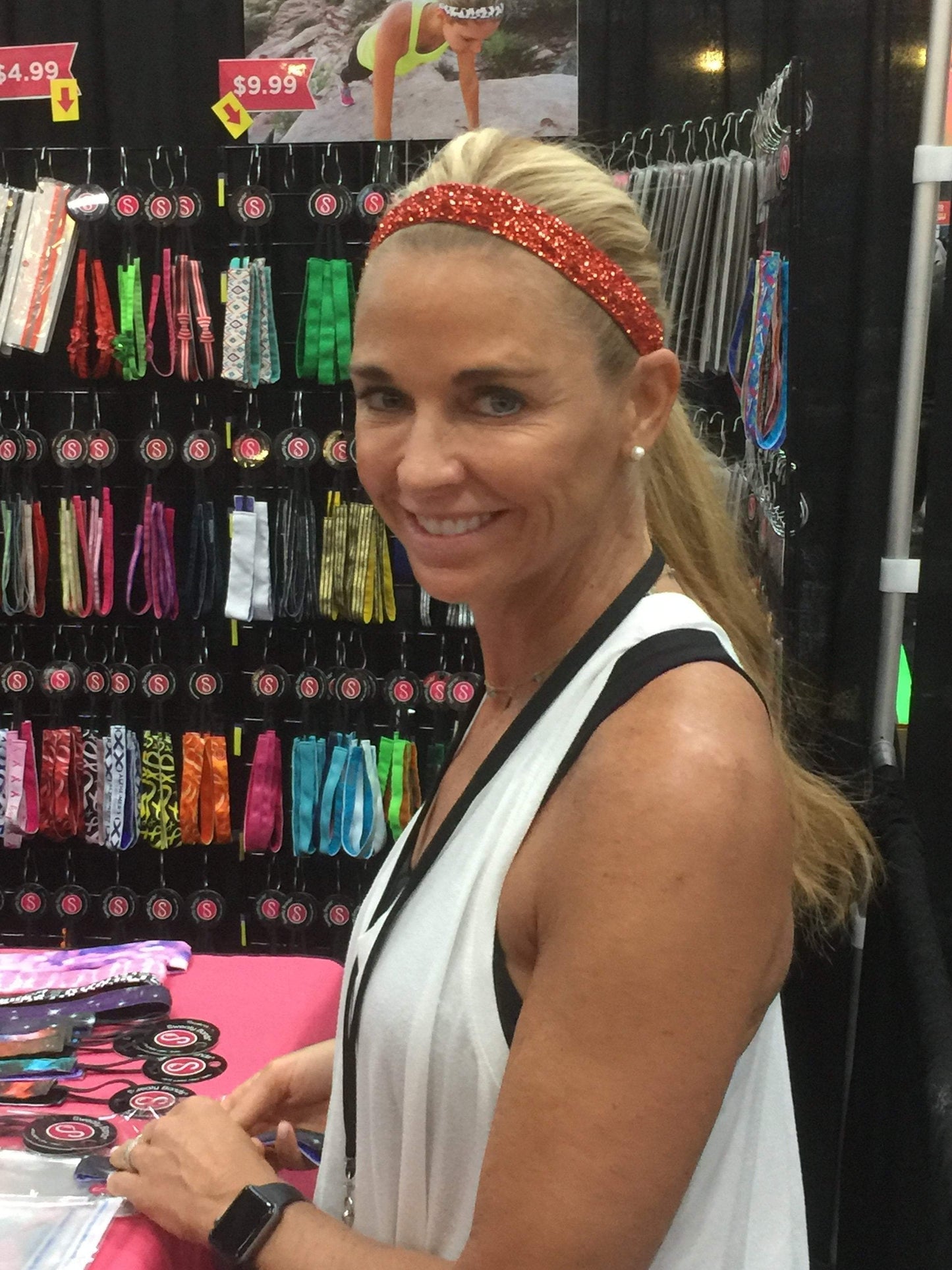 Viva Diva | 1 Inch Sweaty Bands Non Slip Headband