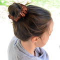 4 Pack | Fall Scrunchies | Bronze, Slate, Wine, Emerald Sweaty Bands Non Slip Headband