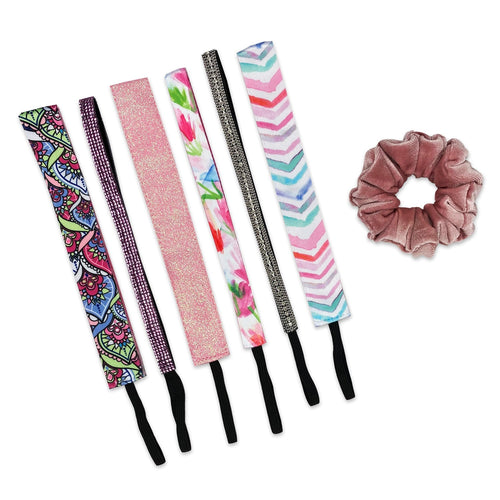 6 Pack | April 2023 Sweaty Bands Non Slip Headband