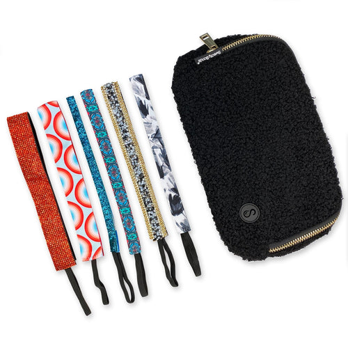 6 Pack | January 2023 Sweaty Bands Non Slip Headband