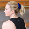 6 Pack | Scrunchies | Black, Red, Electric Blue, Magenta, Light Blue, Bronze Sweaty Bands