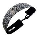 Afterglow | Black | 1.5 Inch Sweaty Bands Non Slip Headband