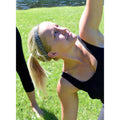 Afterglow | Black | 1 Inch Sweaty Bands Non Slip Headband
