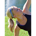 Afterglow | Blue | 1 Inch Sweaty Bands Non Slip Headband