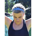 Afterglow | Blue | 1 Inch Sweaty Bands Non Slip Headband