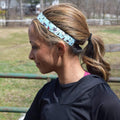 Animal | No Llama Drama | Blue | 1 Inch Sweaty Bands Non Slip Headband