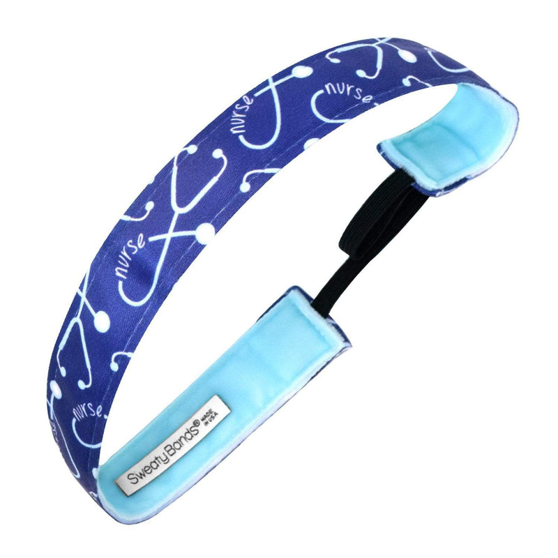 Anything is Pulse-ible | Blue | 1 Inch Sweaty Bands