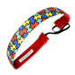 Autism Puzzle Green, Blue, Red & Yellow Sweaty Bands Non Slip Headband