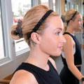 Bling | Always in Style | Black | 5/8 Inch Sweaty Bands Non Slip Headband