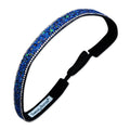 Bling | Bling is My Thing | Black, Blue | 5/8 Inch Sweaty Bands Non Slip Headband