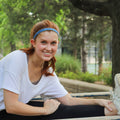 Bling | Bling is My Thing | Black, Blue | 5/8 Inch Sweaty Bands Non Slip Headband