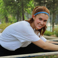 Bling | Bling is My Thing | Black, Blue | 5/8 Inch Sweaty Bands Non Slip Headband