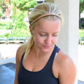Bling | Brilliant Moves | Rose Gold | 3/8 Inch Sweaty Bands Non Slip Headband