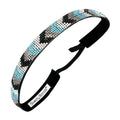 Bling | Chevron So Chic | Turquoise | 5/8 Inch Sweaty Bands Non Slip Headband